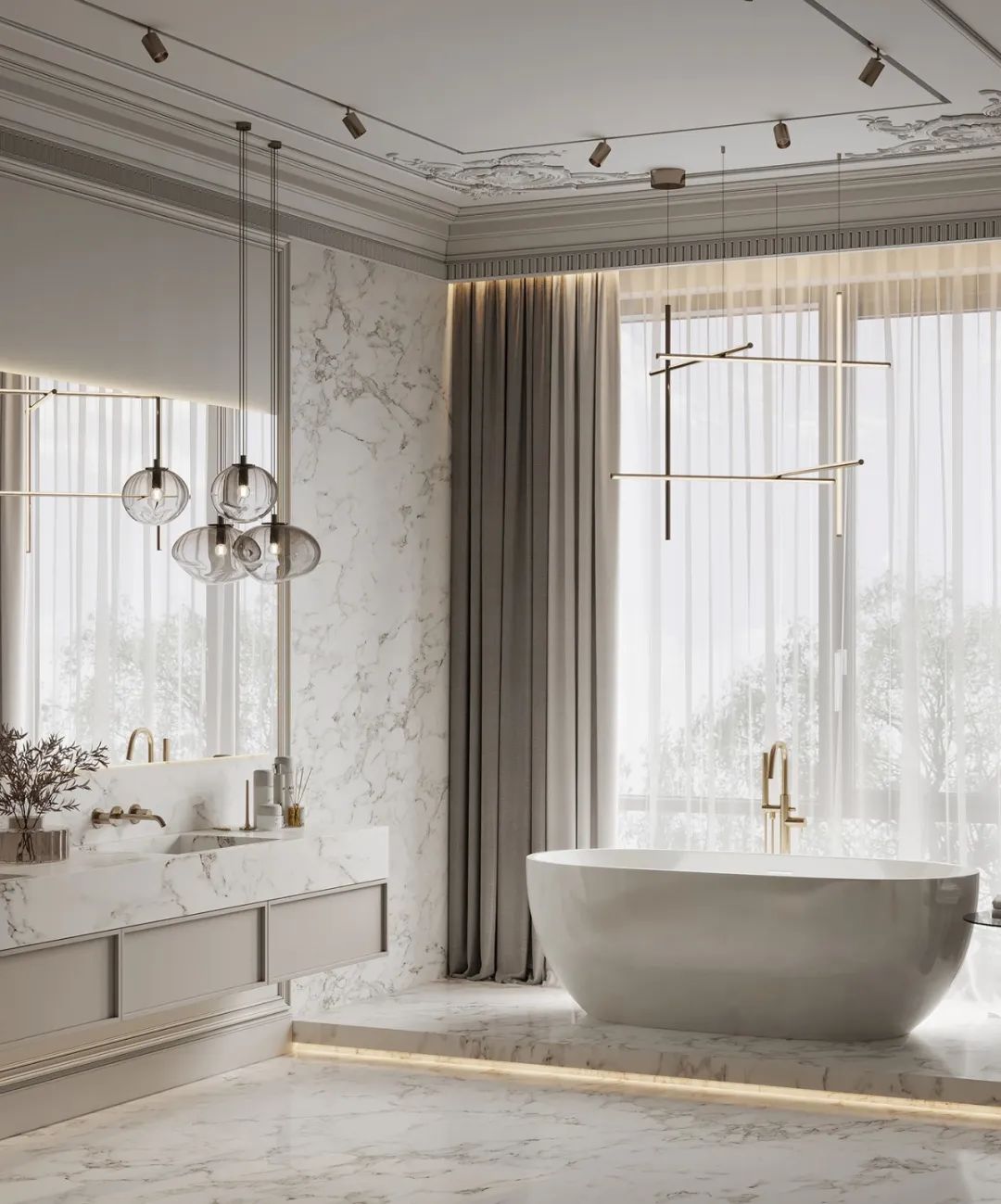 现代轻奢别墅丨Ruslanovna-47