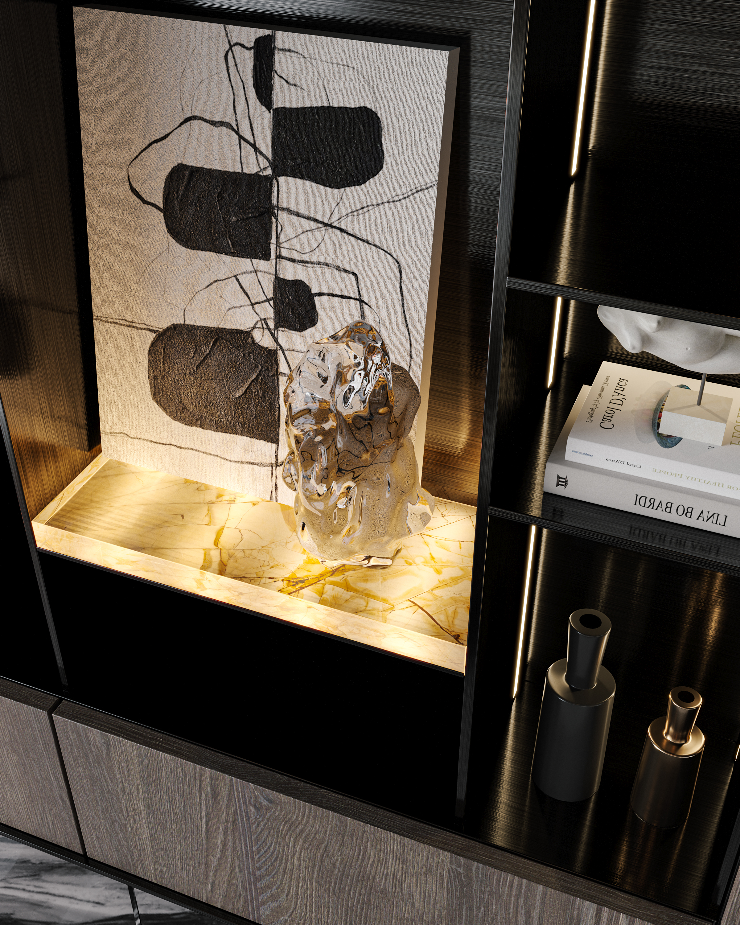 现代 143² 现代家装效果图丨冈舍小李-34