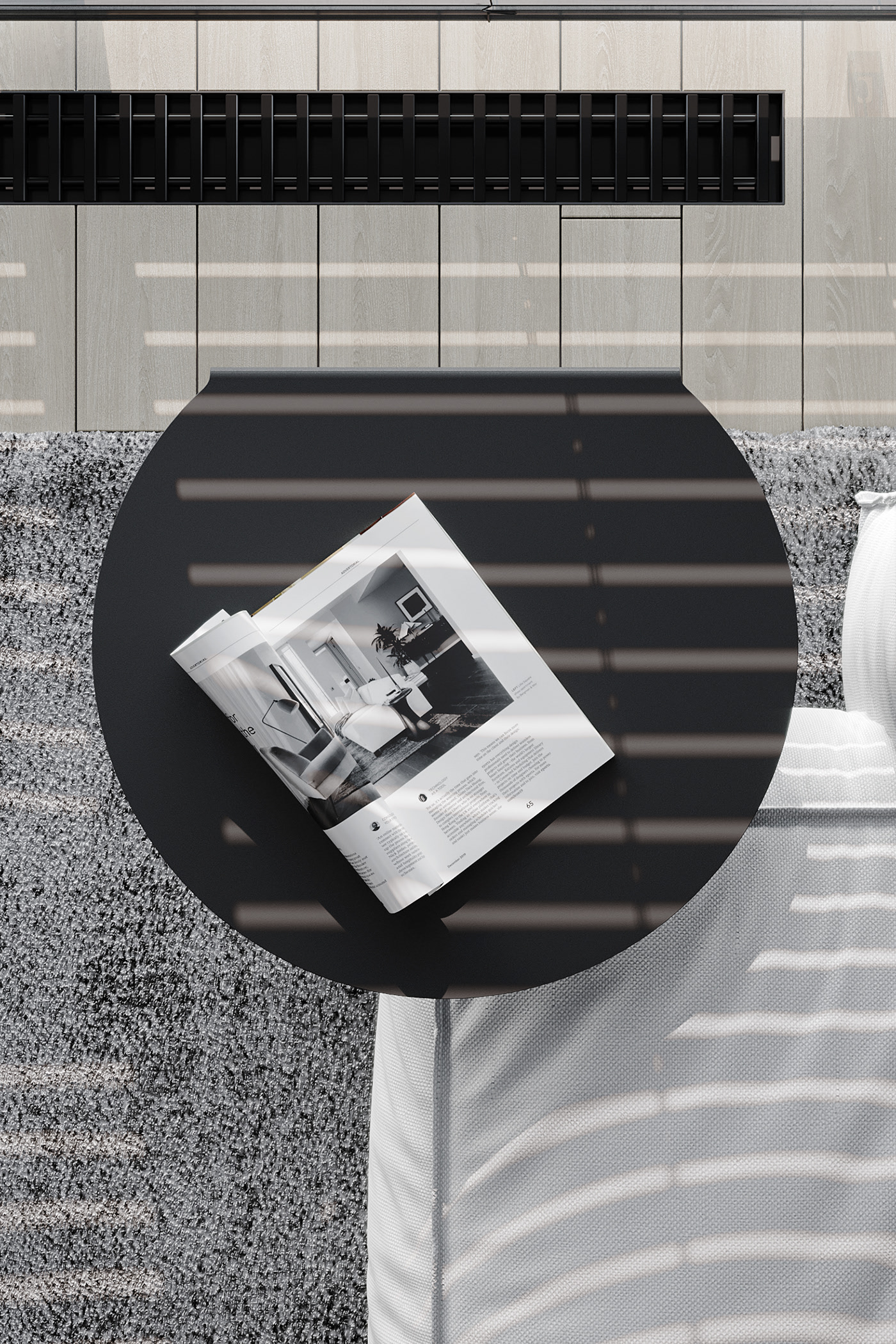 高级灰调子 简约空间-17