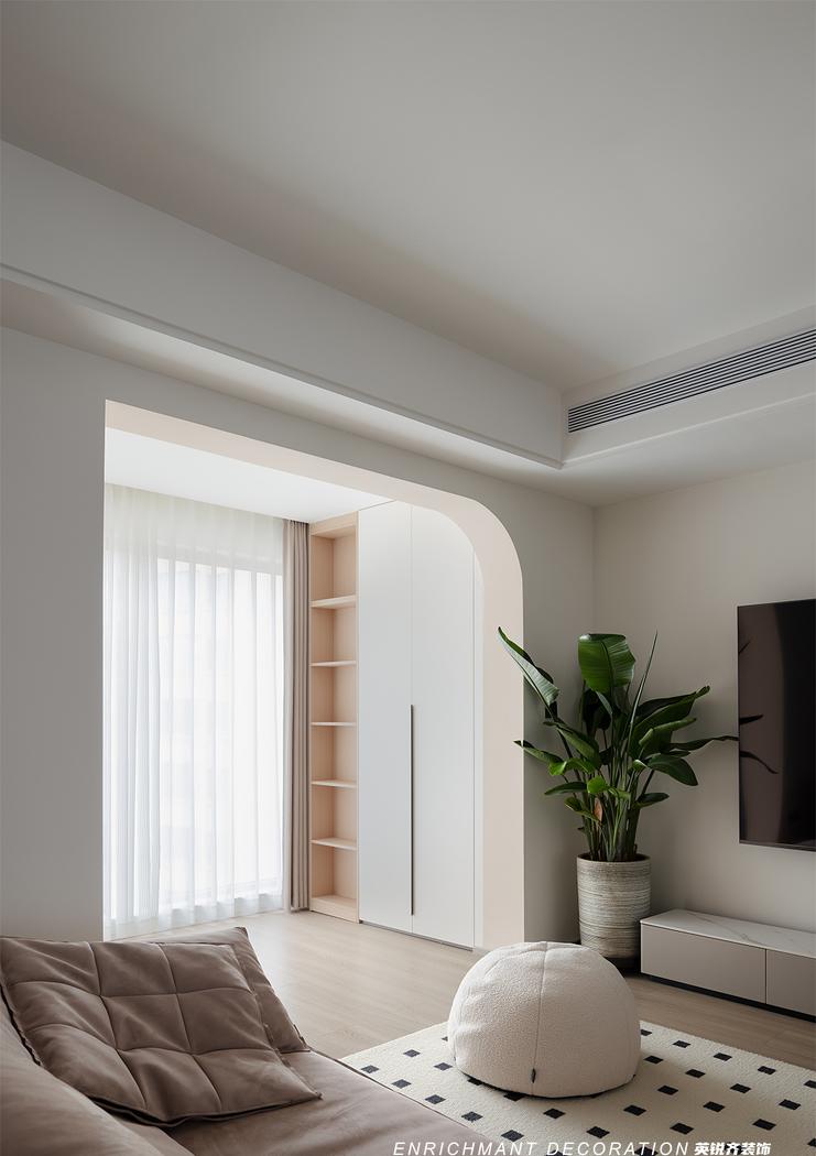 现代简约四室改三室丨赵玉霞-21