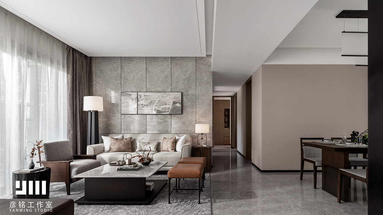 金众地产·柏悦公馆样板房 E 户型丨中国东莞丨深圳诗意空间设计,HLO 逸尚东方设计-11