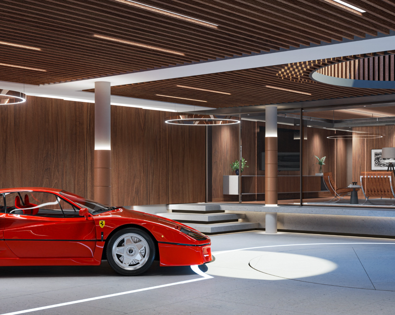 豪宅车库设计丨英国丨Jonathan Clark Architects-75