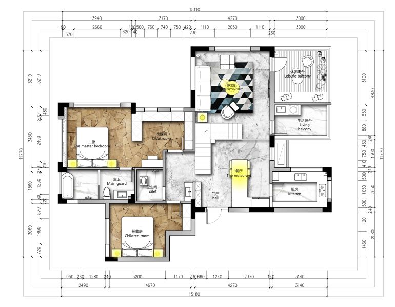 亚町设计 | 春华秋实夏蝉冬雪，浪漫满屋-18