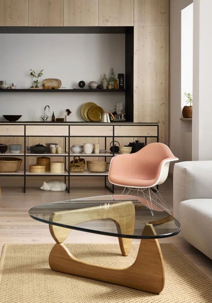 原木与玻璃的搭配,塑造百看不腻的家居空间-22