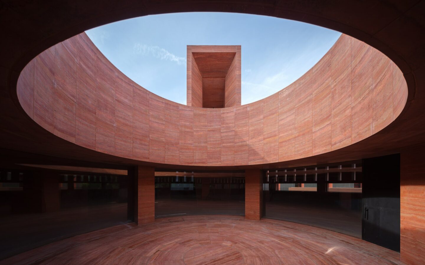 Neri&Hu Adds Sculptural Terracotta-hued Structure To Qujiang Museum Of Fine Arts - IGNANT-6