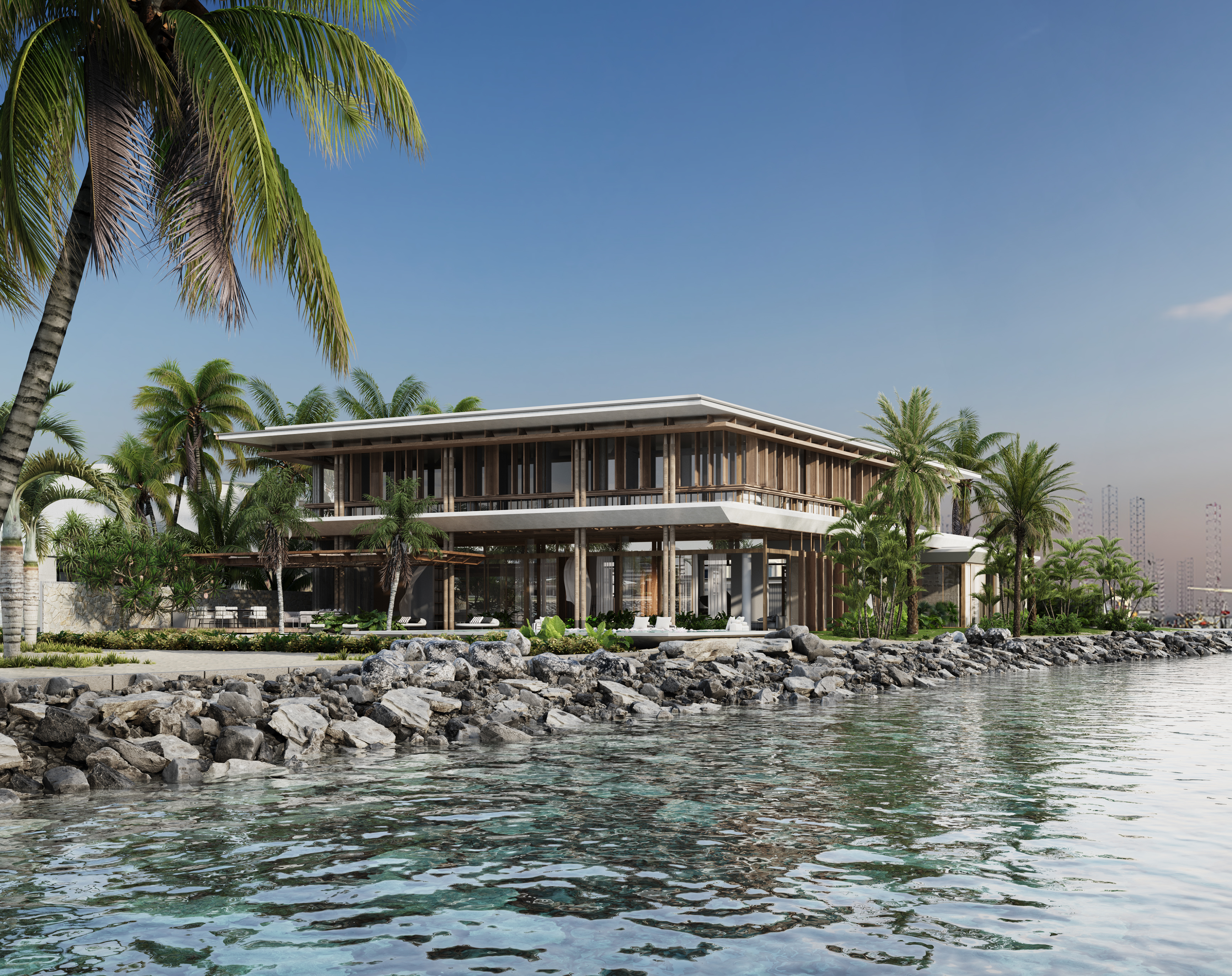 THE HOUSE ON THE BEACH（海边别墅）丨阿联酋迪拜丨ISTO studio-0