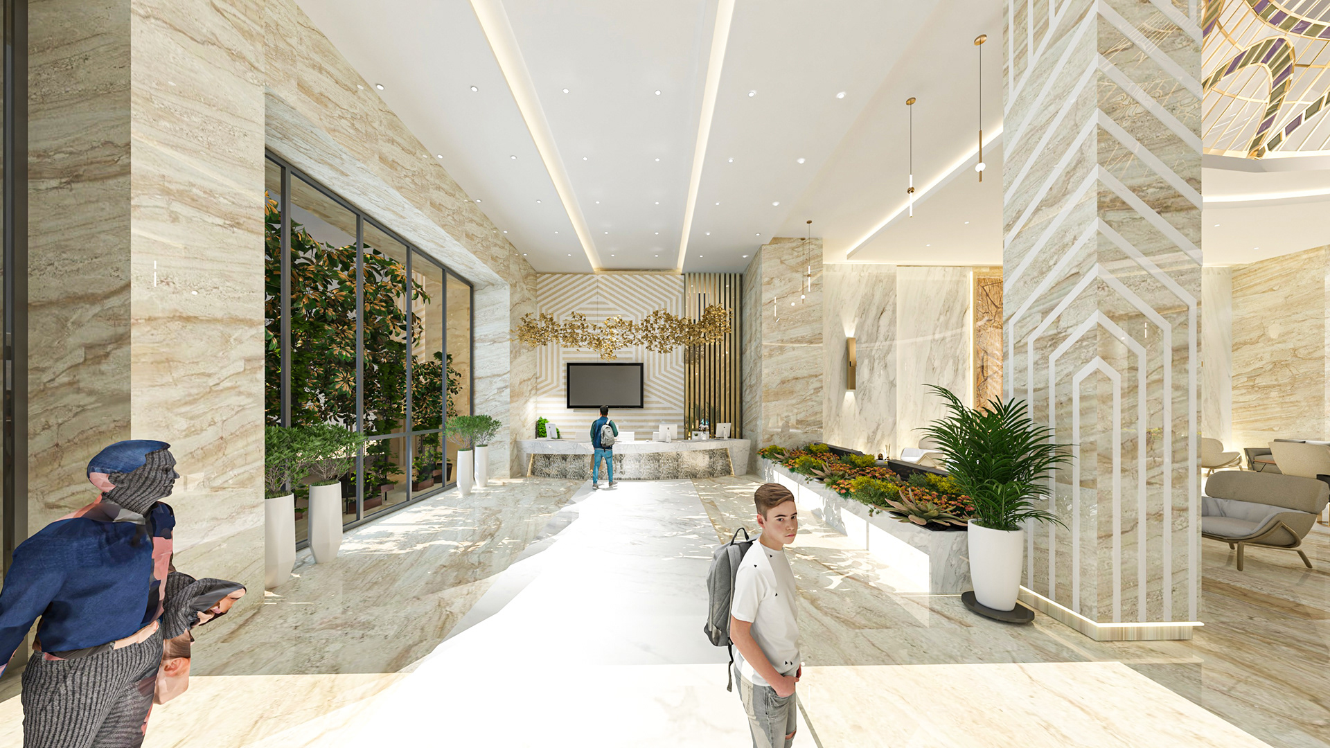 酒店大堂设计-5