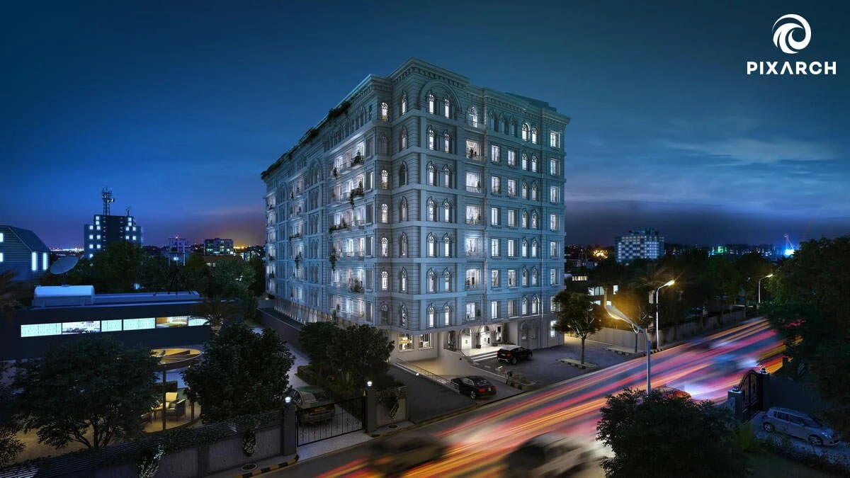 公园景签名公寓丨PakistanLahore丨Pixarch Architectural Visualization-9