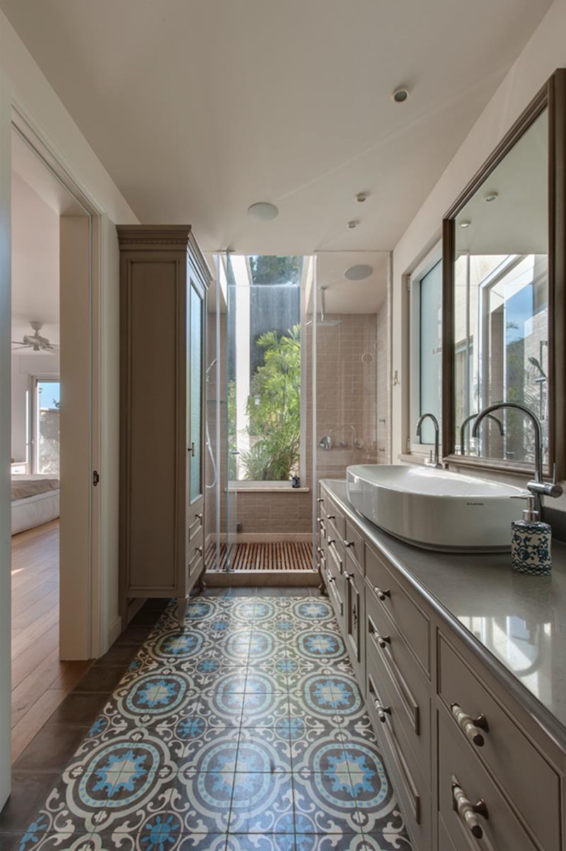 花园而非庭院:地中海风格住宅设计丨以色列丨建筑师约利·沃尔曼,室内设计师萨马达·莫尔·阿维丹-55