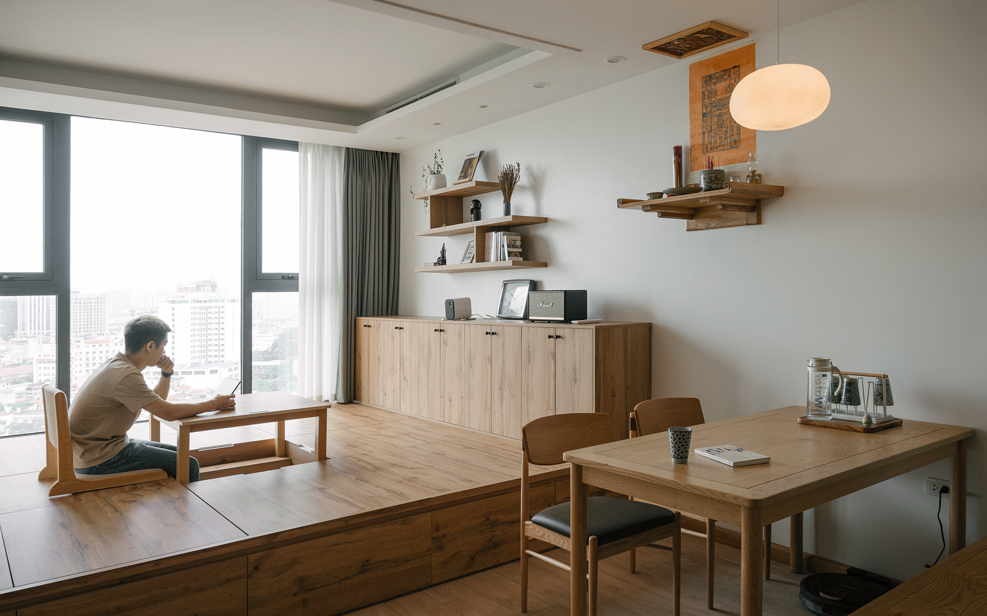 L Z APARTMENT 室内设计丨越南河内丨Abluebird Photography-9