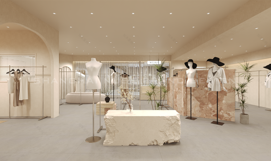 “MIIDII”女装店侘寂风购物空间设计丨木村空间设计有限公司-5