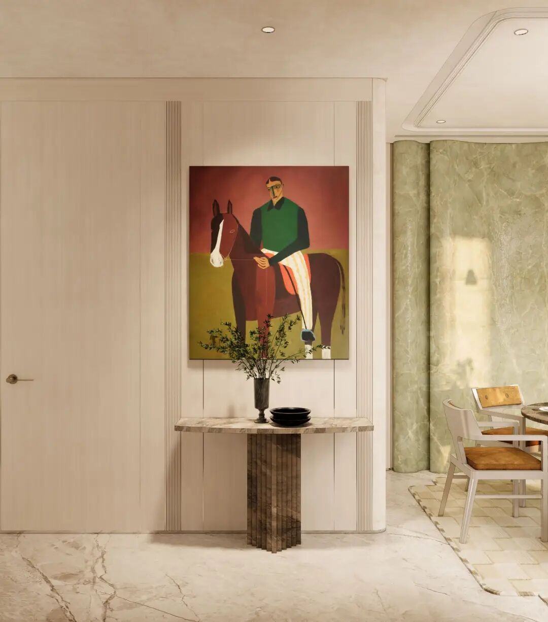 ChrisShao召禾设计丨上海「桐安里风貌」别墅样板间-3