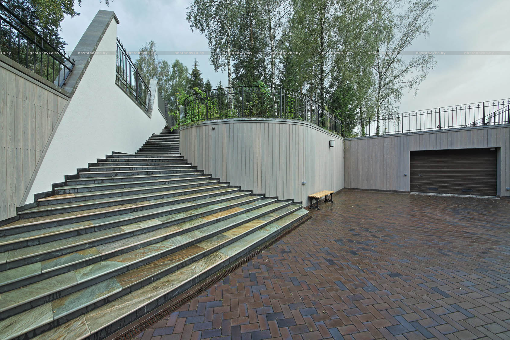 Дом у озера（湖边的房子）丨GOarchitect,Павел Горбацевич-9