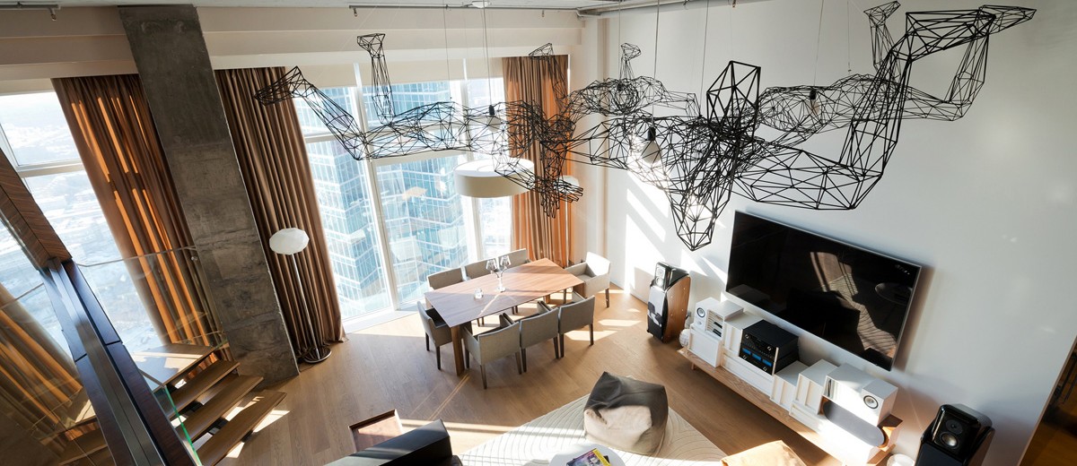 莫斯科鸟巢公寓  ARCHI TE KTO-0