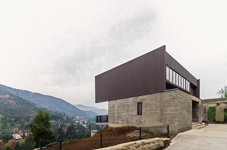 智利山脉中的地中海式增量住宅-2