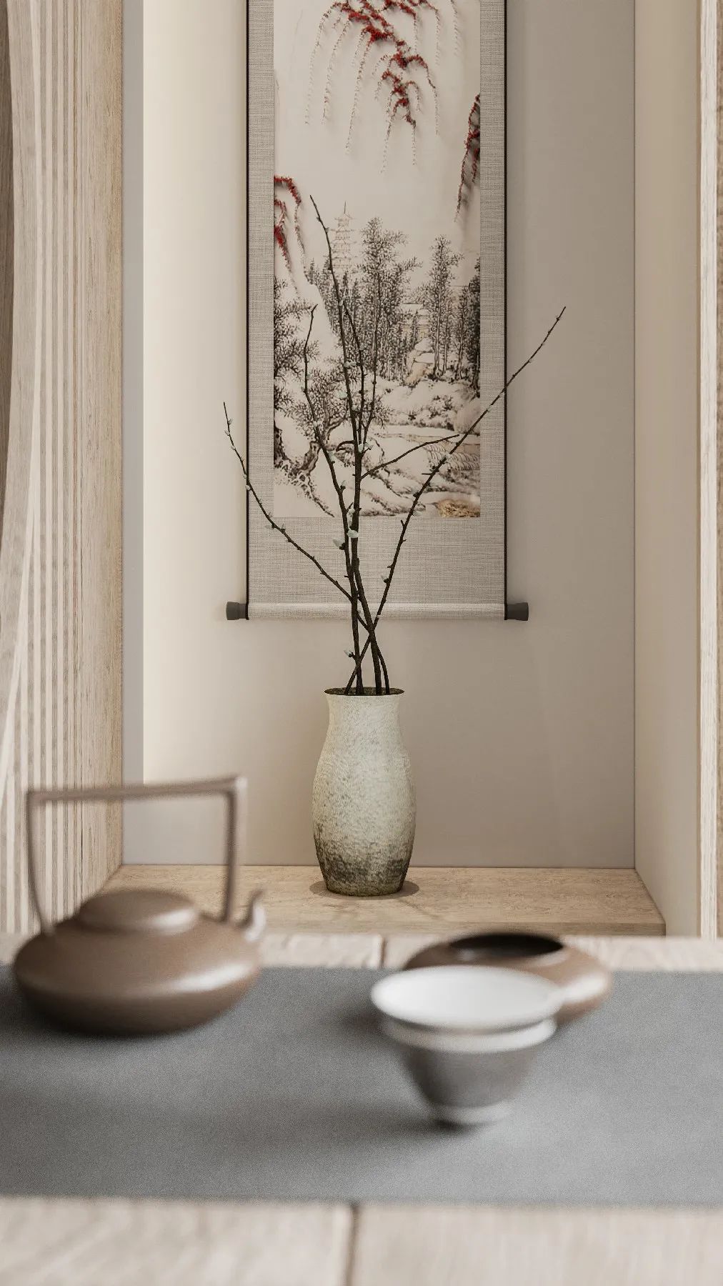 清平乐 | 203㎡现代东方美学大平层，演绎自然与文化的共生-40