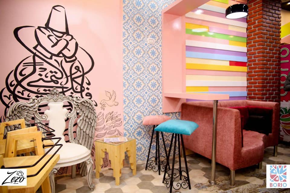 Borio Cafe Shop 室内外设计丨埃及丨El Fath Office-6