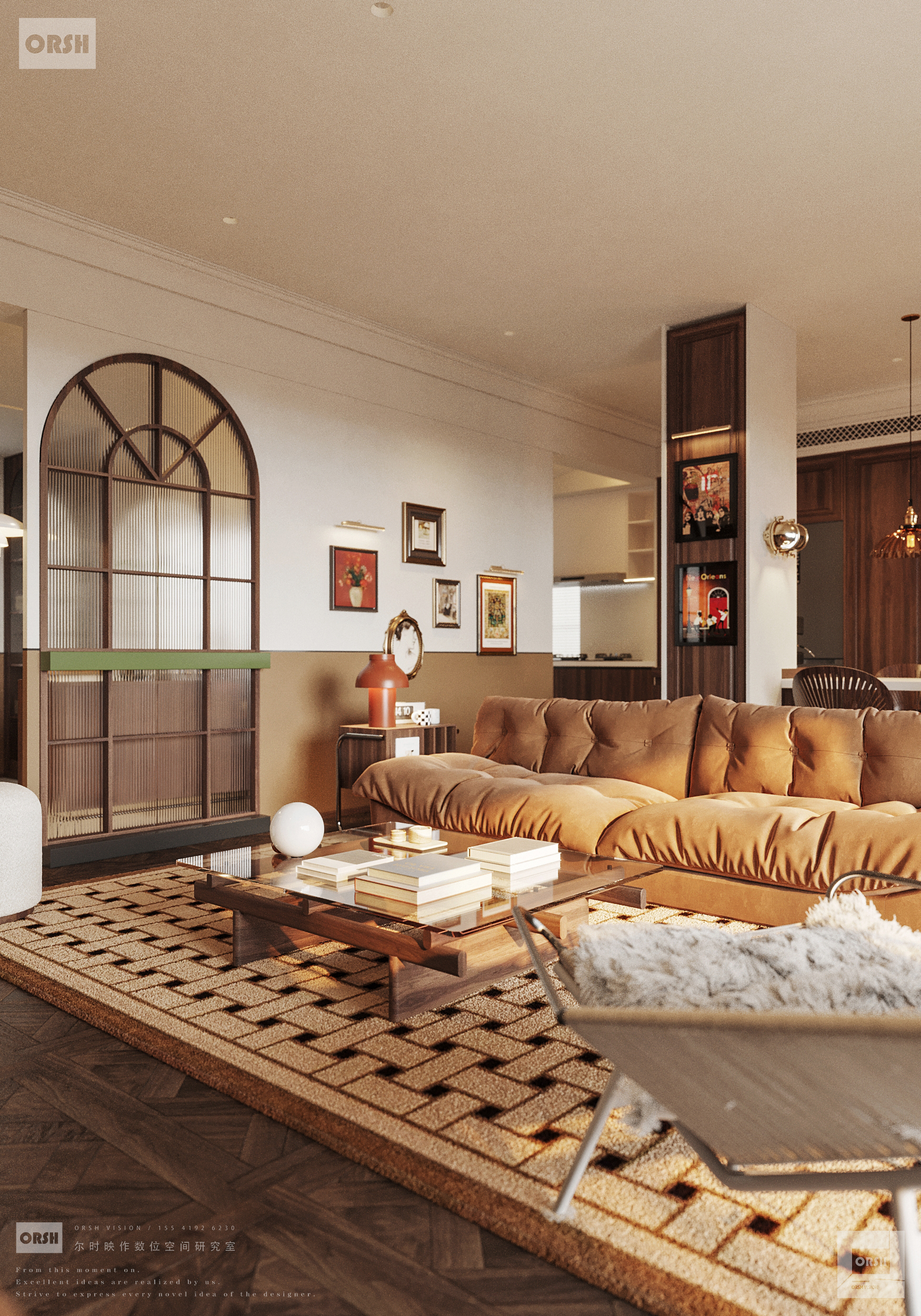 复古客餐厅丨尔时映作数位空间研究室-3