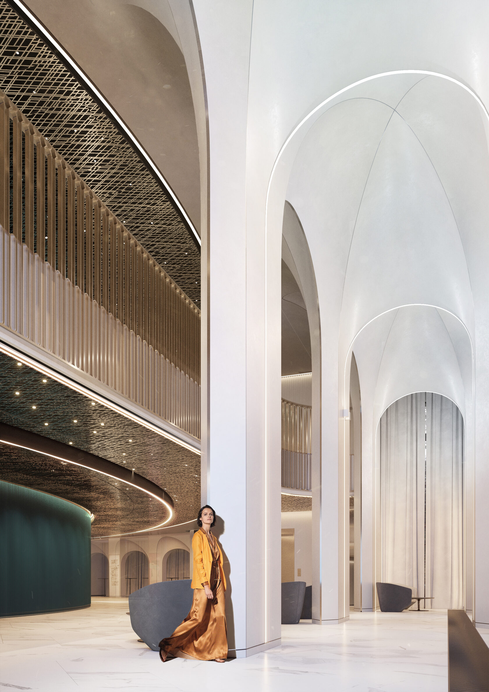 Интерьеры здания гастрольного театра | Проект Archinform-36