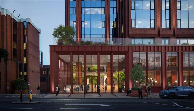 CT办公楼案例|伦敦·温布尔登圣乔治大厦西翼改造,秉持 优先改造再利用 理念-32