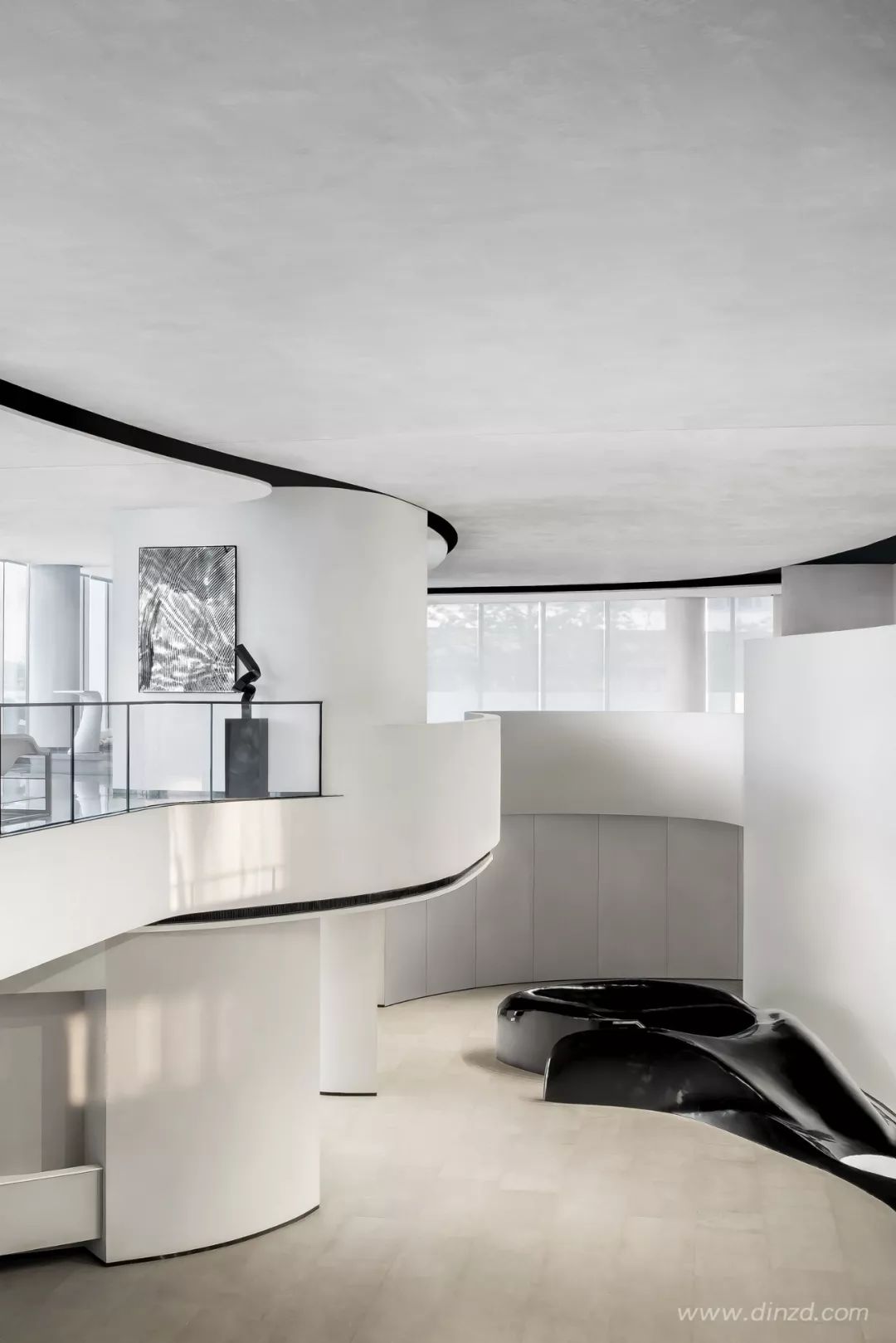 杭州世茂智慧之门产品体验中心——优雅新生,融于艺境-13