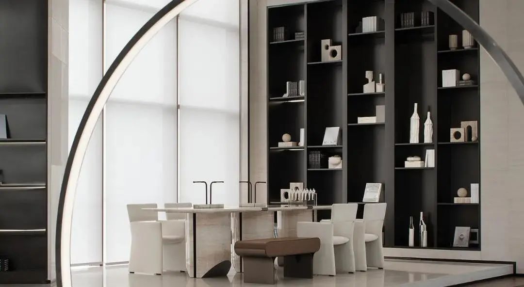 昆明麓湖国际社区餐厅&昆明天籁郡傲翠样板间丨中国昆明丨如聿空间设计-95