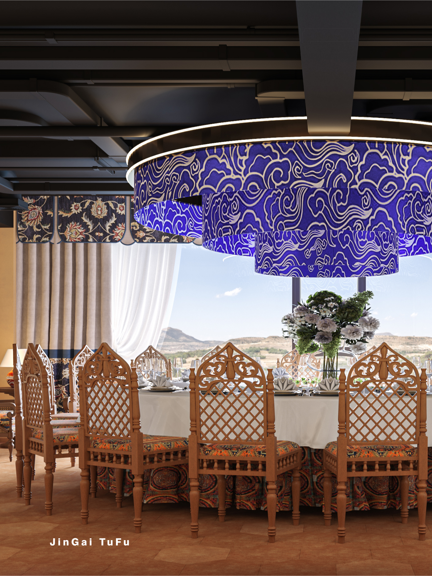 民族风情餐厅丨图夫 x 金该-15