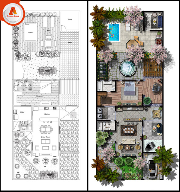 Architecture Photoshop ( Students Projects )-13