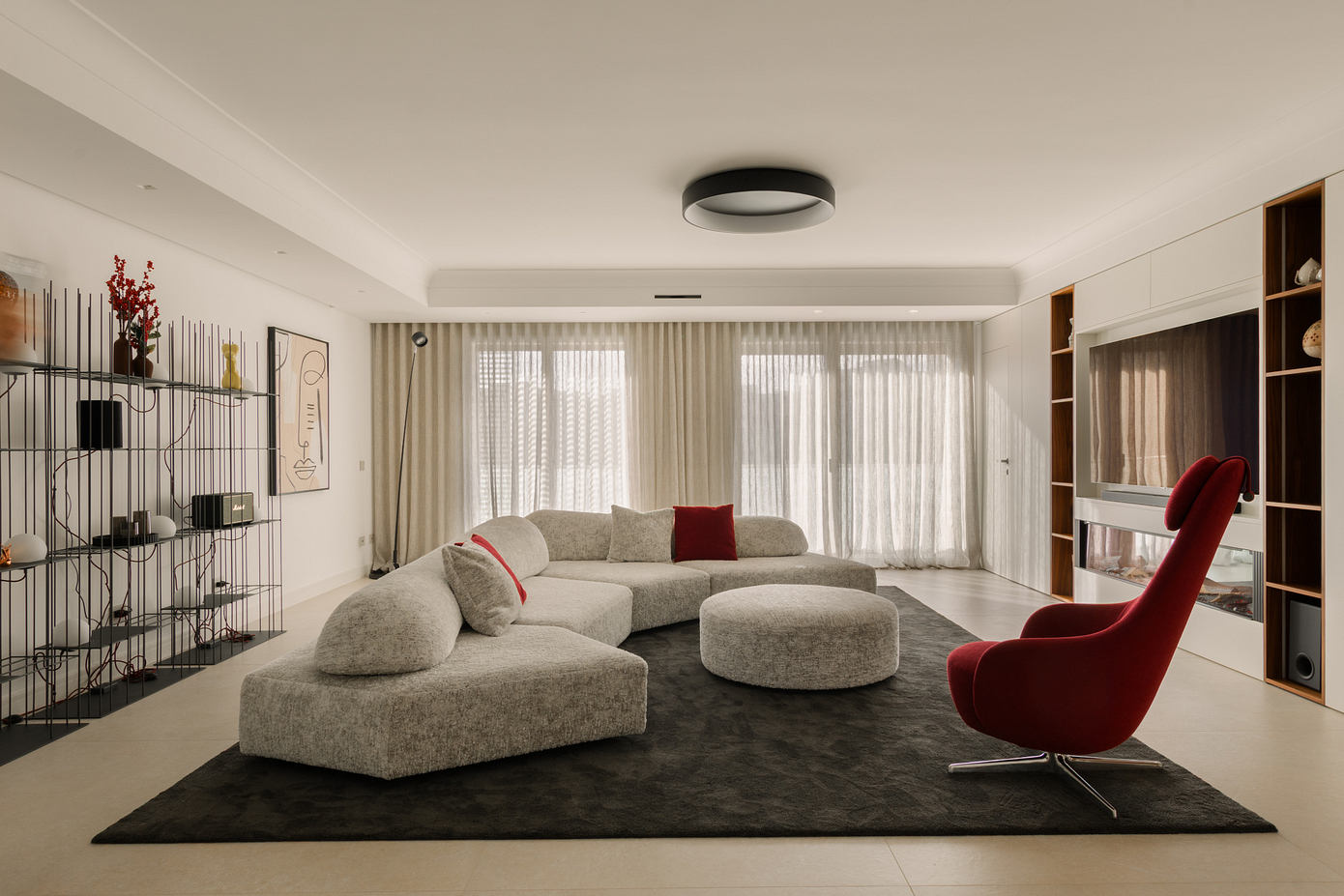 Attico M&S: Warm Contemporary Attic Living Above Martina Franca-1