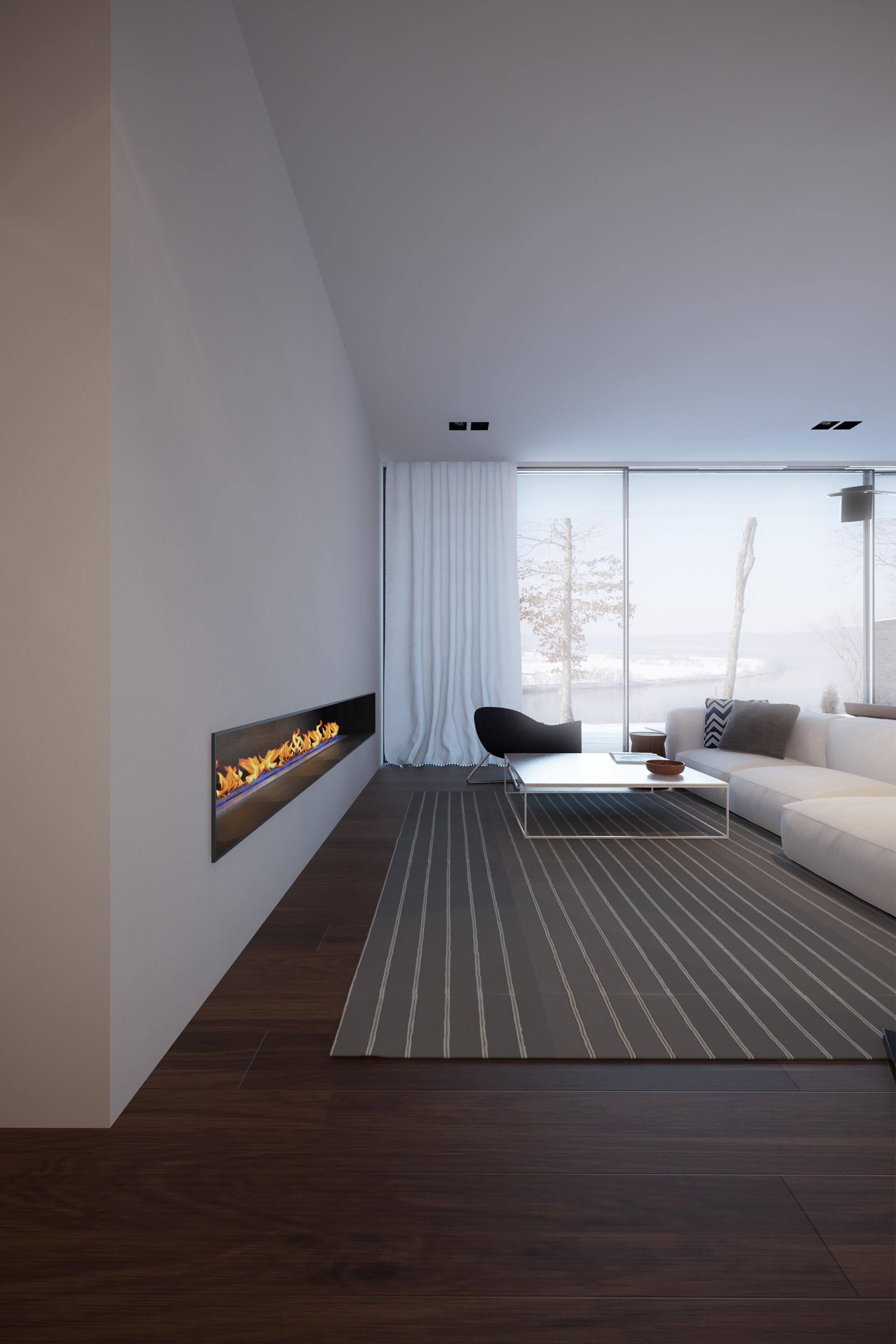 线形建筑事务所打造的简约度假屋-15