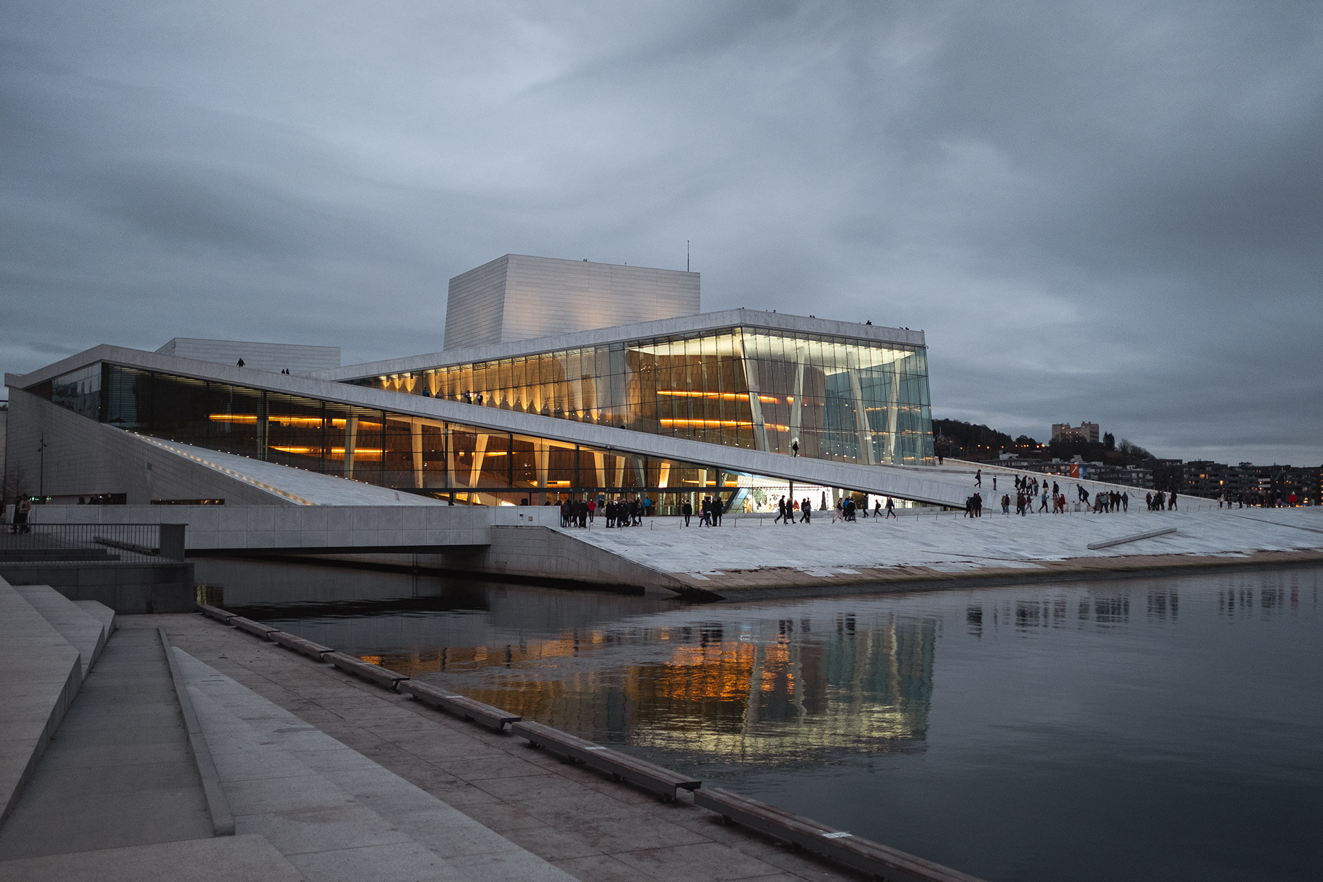 奥斯陆歌剧院  冰山丨挪威-13