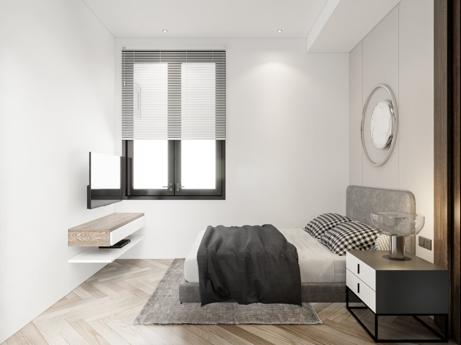 Sketchup卧室室内模型丨Tuan Quang-5