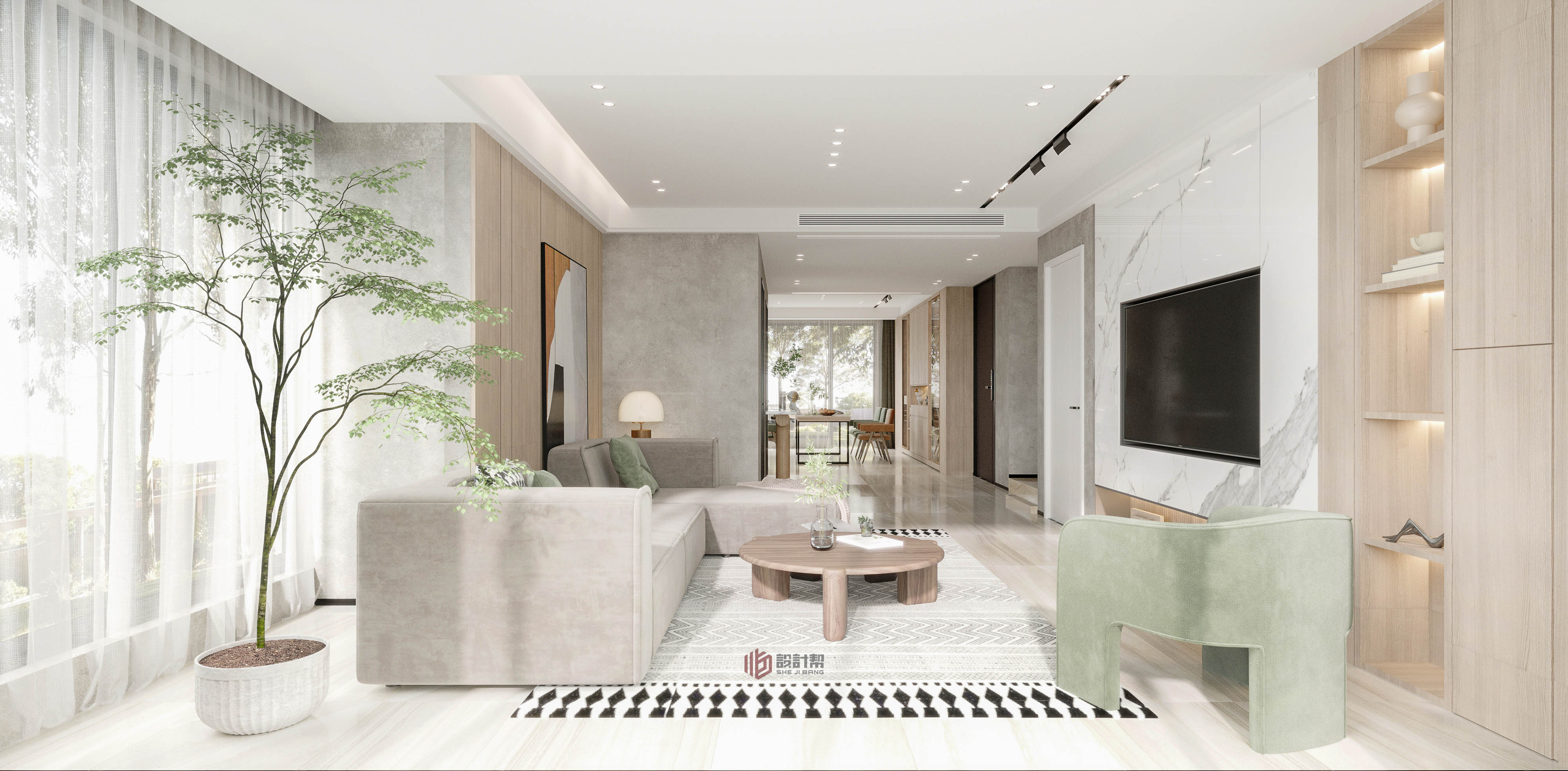 现代简约风·阳光舒适家居设计-5