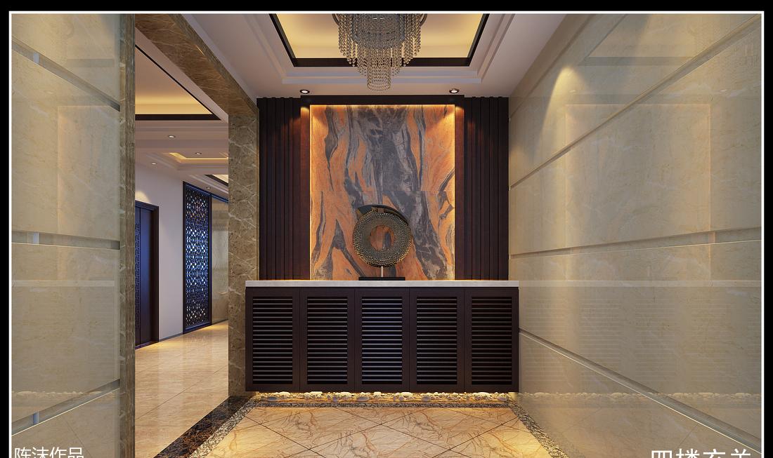 
中式风格别墅 -13