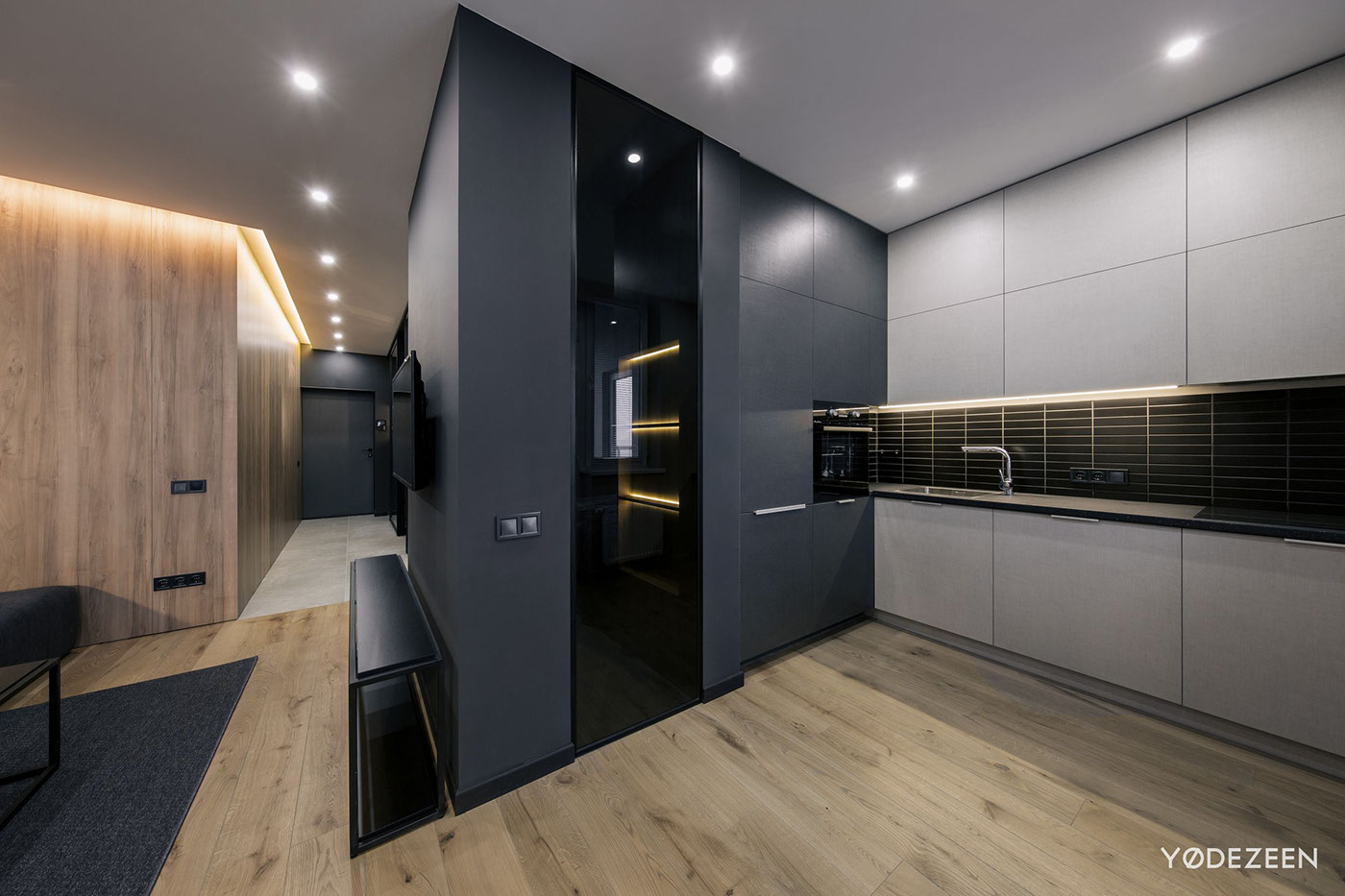 乌克兰小户型公寓，功能齐全的极致空间-8