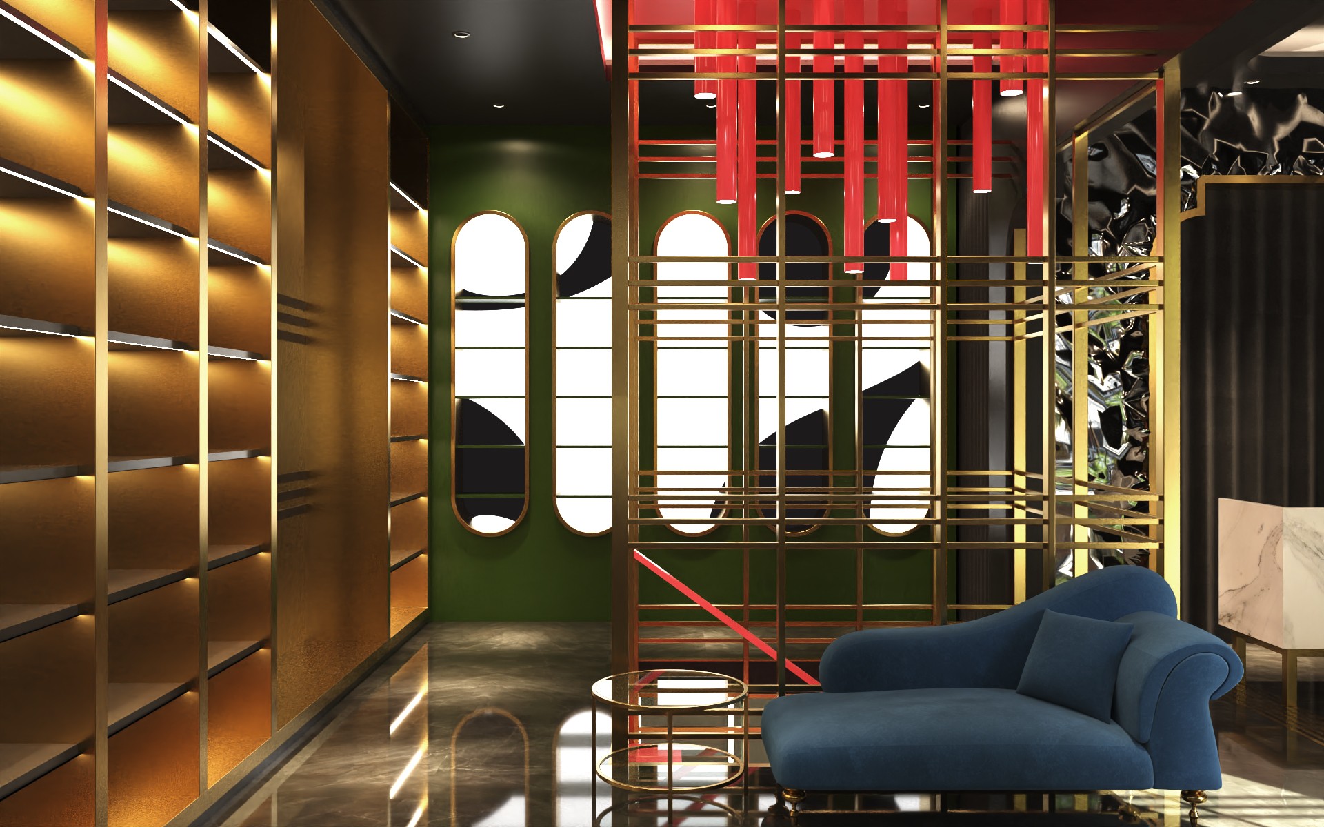 X Boutique 浪漫内衣店设计-17