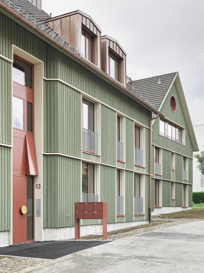 里德米勒霍夫住宅区丨瑞士丨Lüdi & Müntener Architekten-12