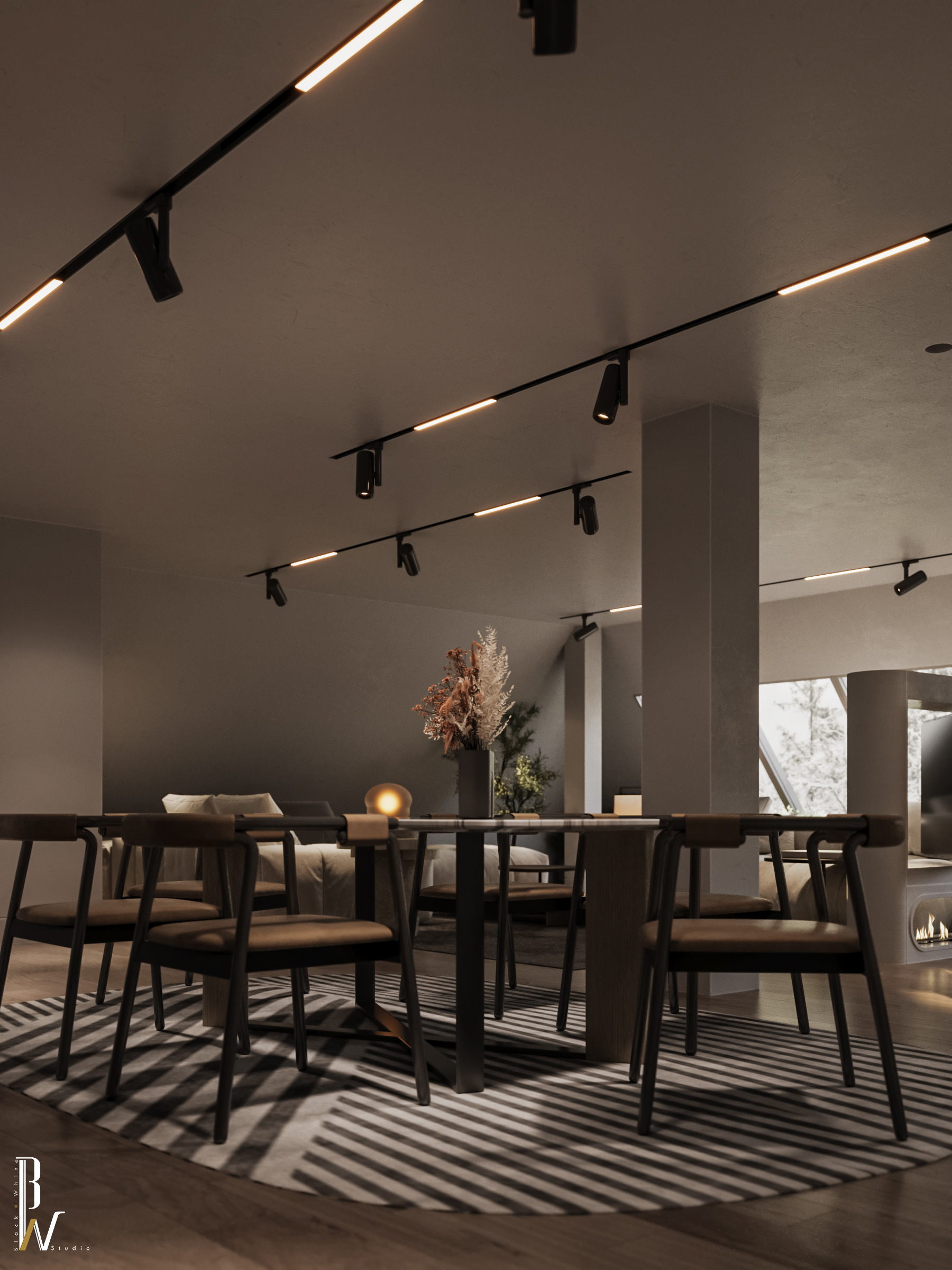 坡顶房屋居住区域丨英国曼彻斯特丨Black N White-29