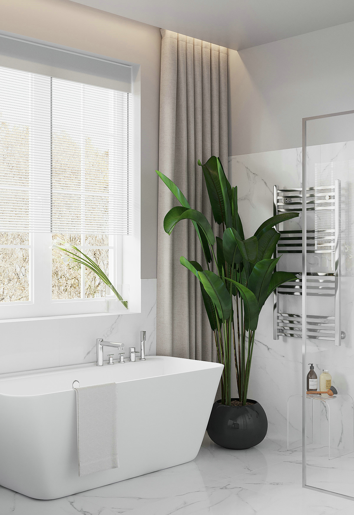 浅色系轻盈优雅的住宅-18