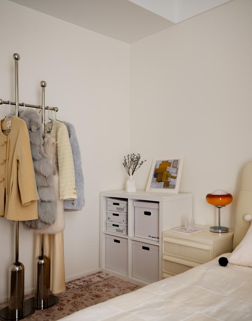 独居女孩法式中古风电影质感的家丨中国上海-38