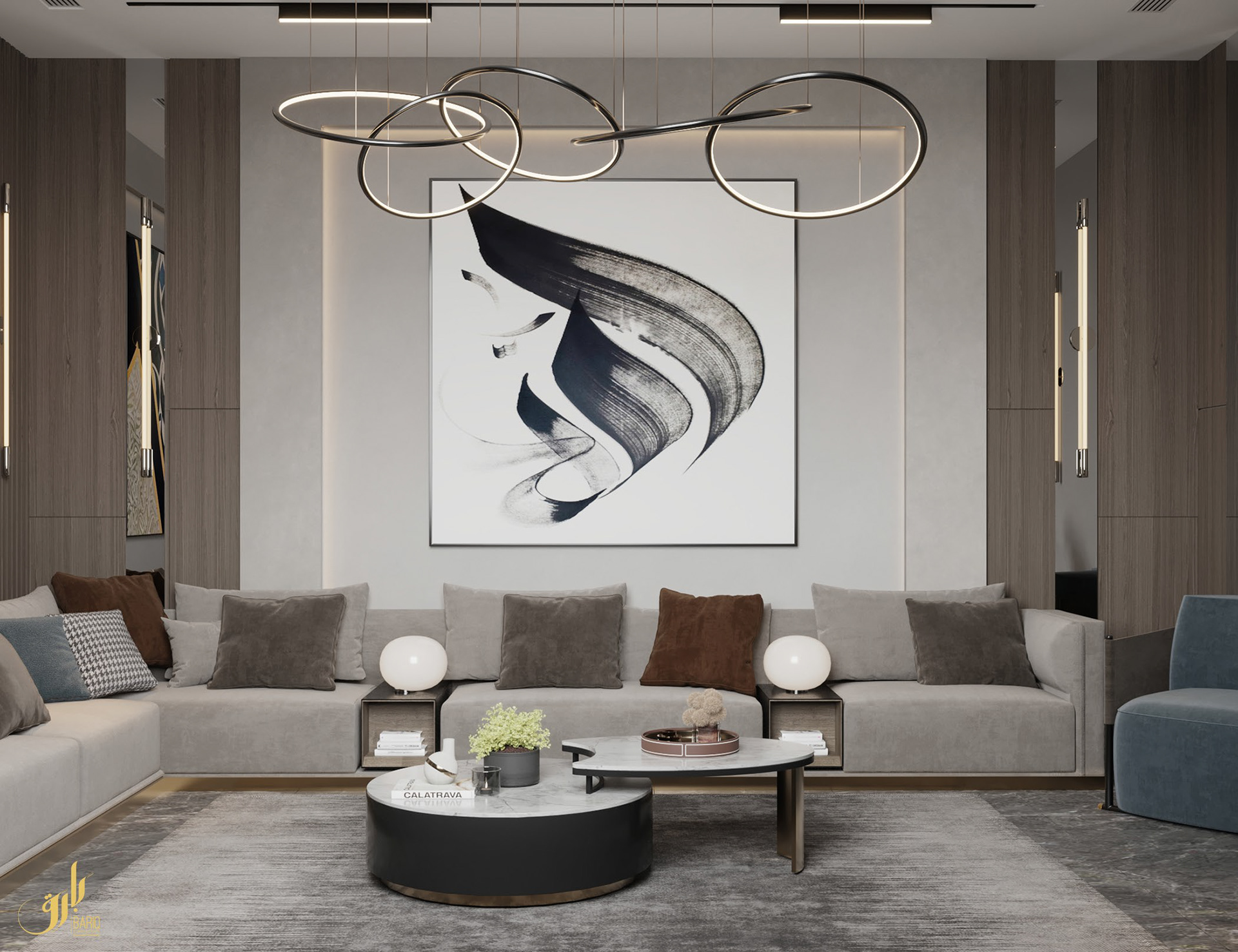 S·M 住宅室内套餐丨沙特阿拉伯丨Bariq Consultants-7