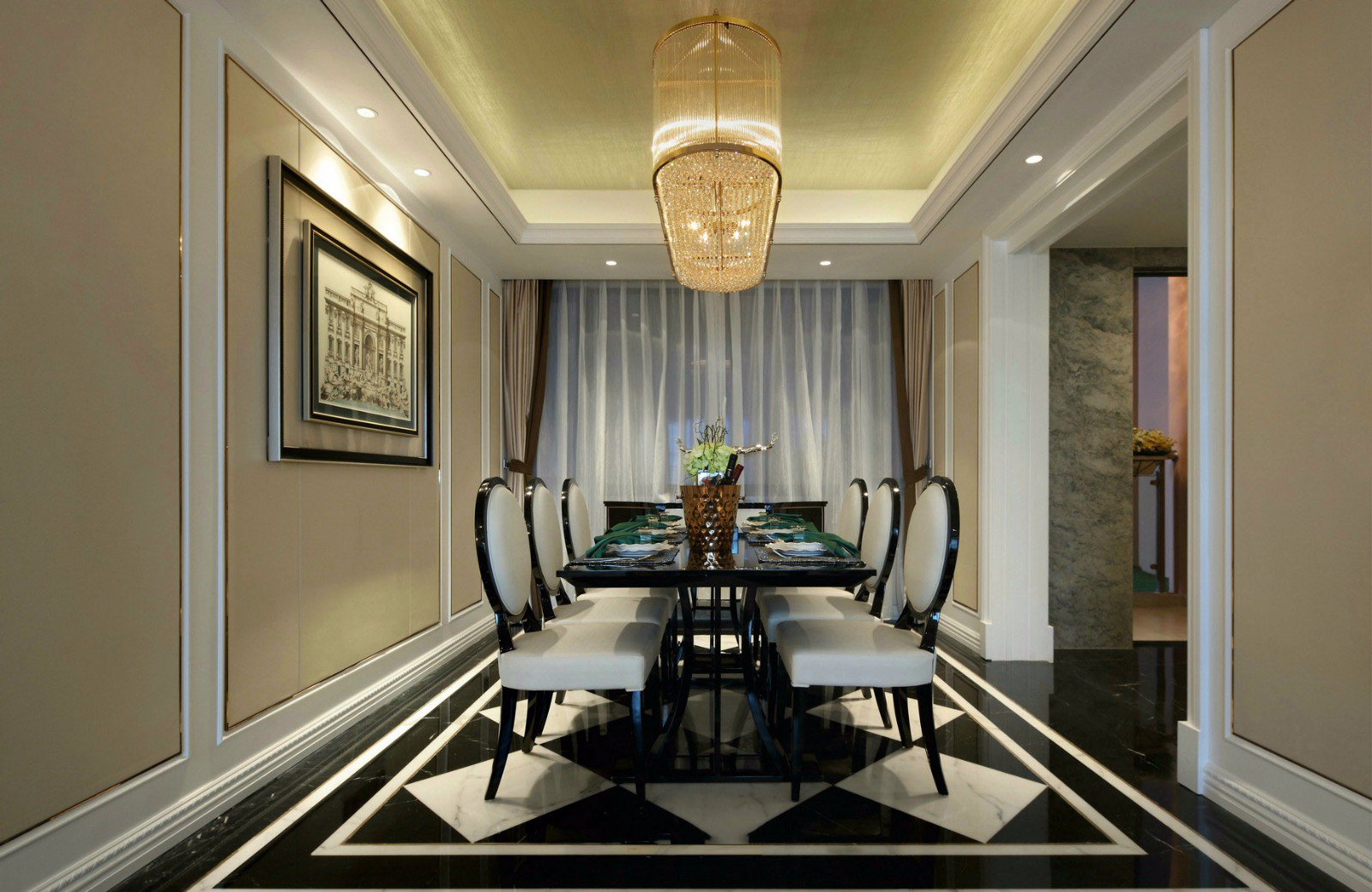 赣州宝能城样板房5 01 J户型  彭海涛设计-13