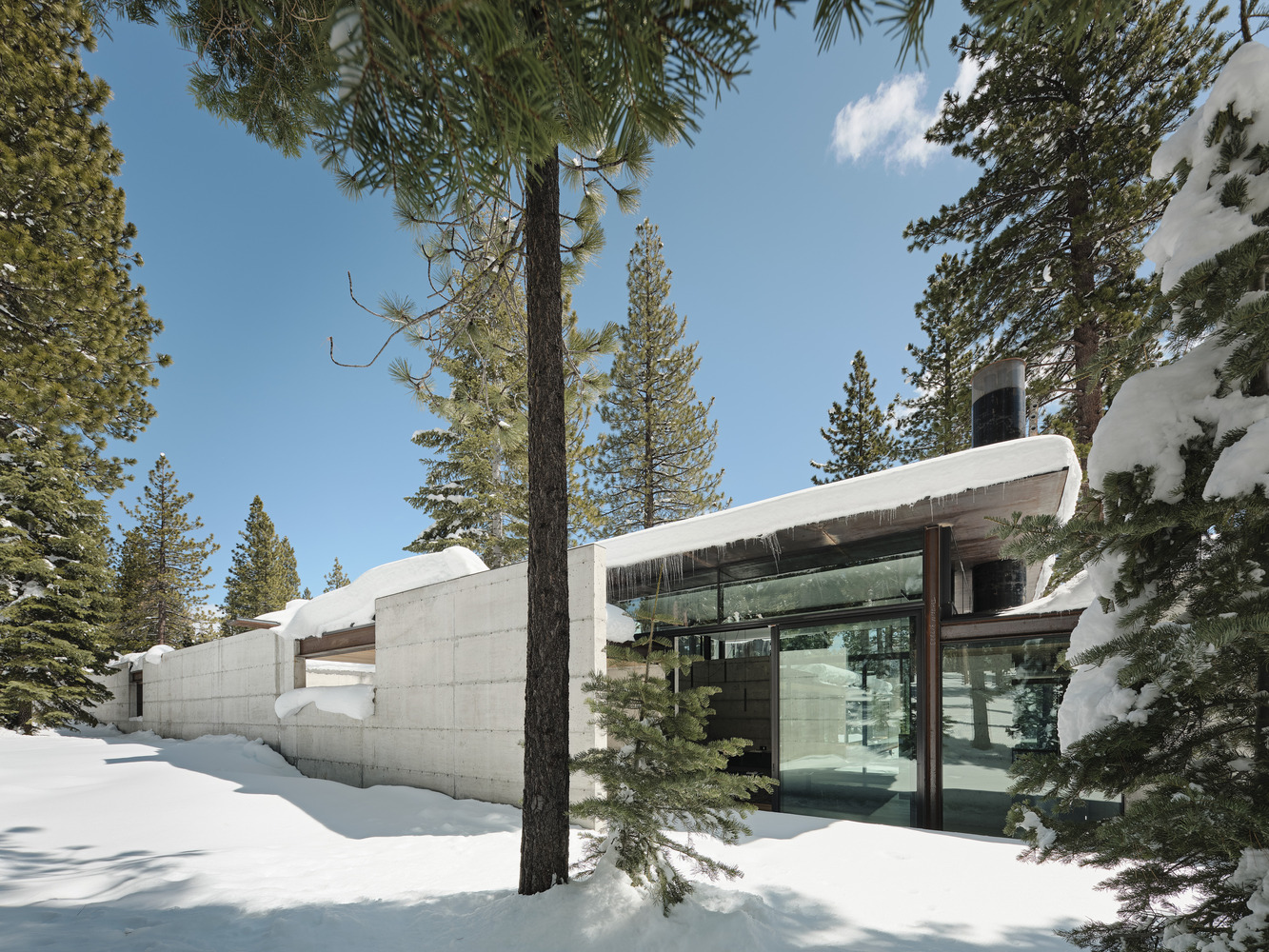 美国 Truckee 沙漠中的现代树屋 · Analog House丨Faulkner Architects,Olson Kundig-19