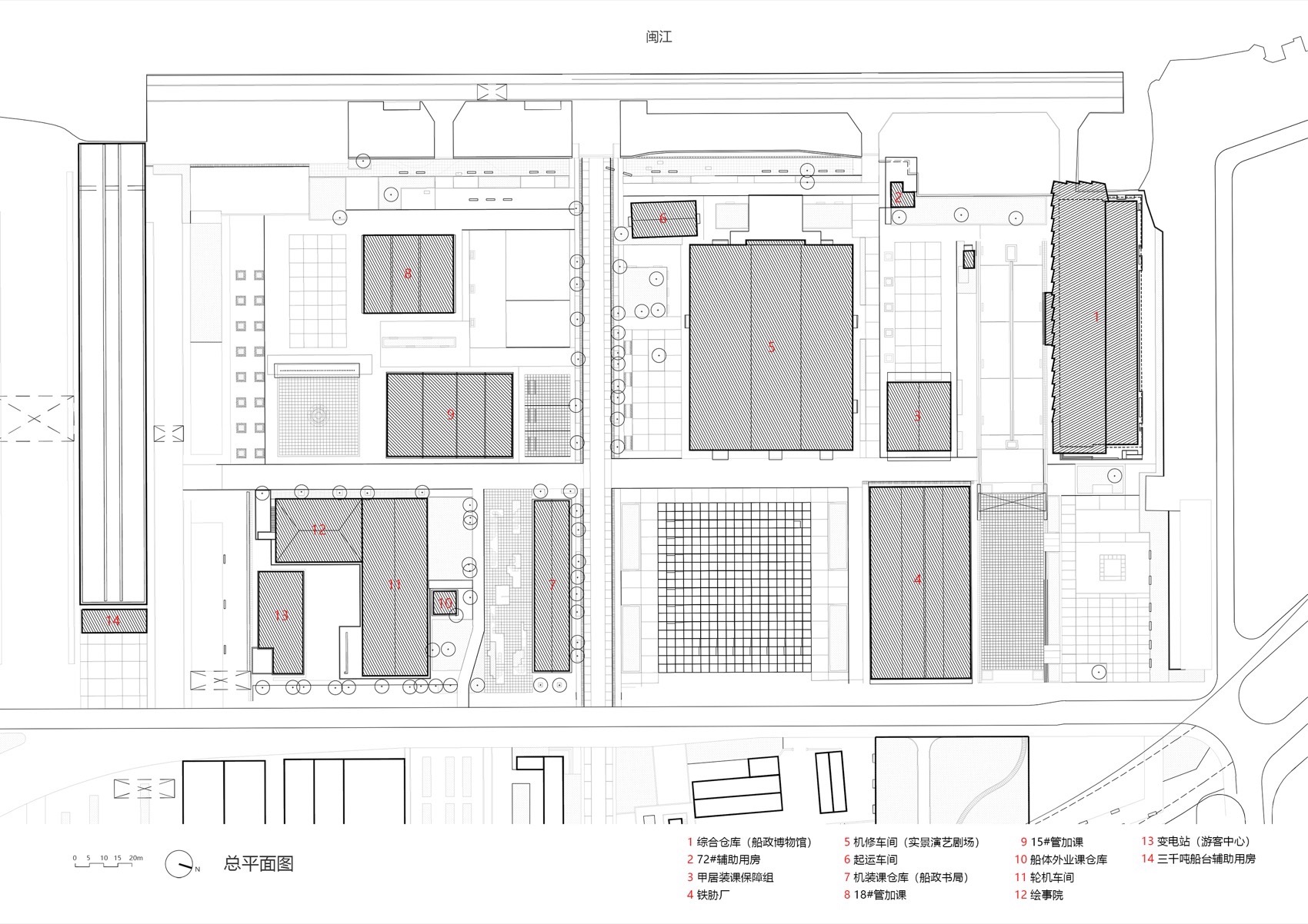 船政文化马尾造船厂片区保护建设工程（一期）丨中国福州丨北京华清安地建筑设计有限公司,福建省建筑设计研究院有限公司-18