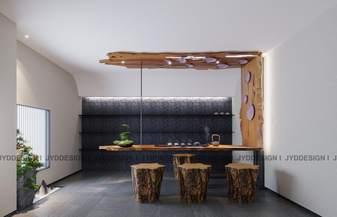 
JYD设计北京日式禅意SPA高端私人会所 -9