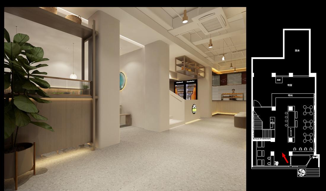 现代工业风格餐厅设计-13