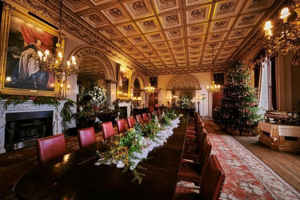 Замок Бельвуар, интерьеры в стиле историзм - 40 фото-114