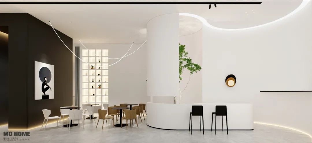 极简唯美婚纱店丨中国兰州丨默弘设计-13