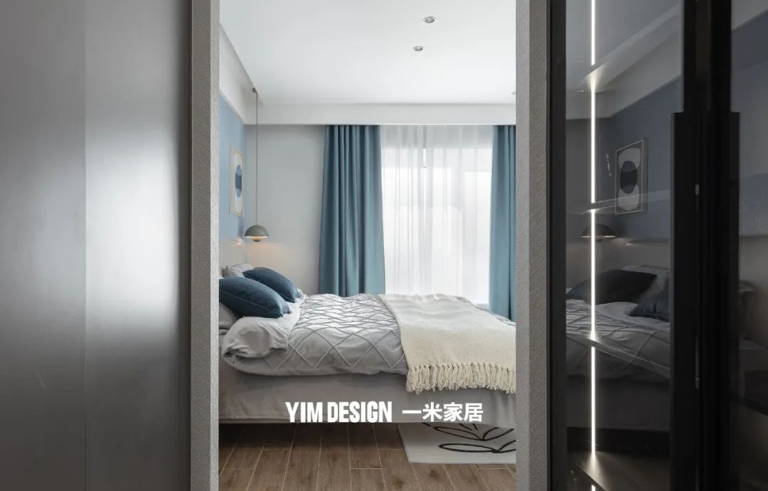 120㎡现代北欧婚房设计丨一米家居-34