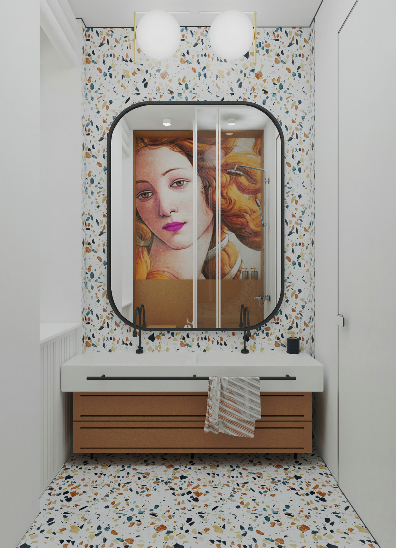 私人住宅的艺术品味碰撞-24